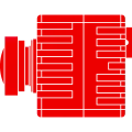 Vector illustration of a POV camera