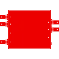 Vector illustration of an SDI cross converter